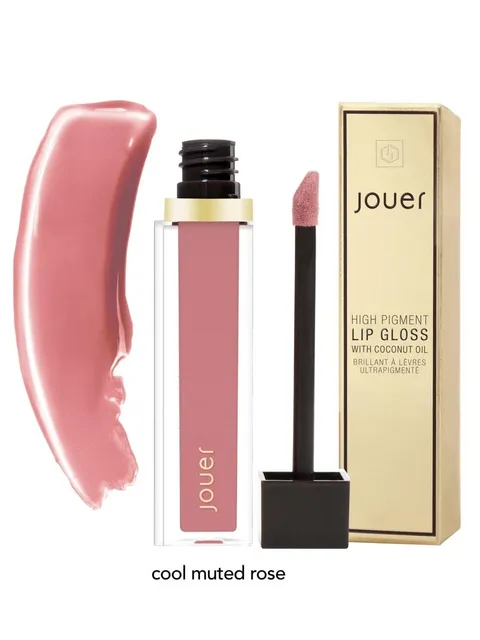 JOUER Cosmetics High Pigment Lip Gloss (With Coconut Oil) - Park Ave