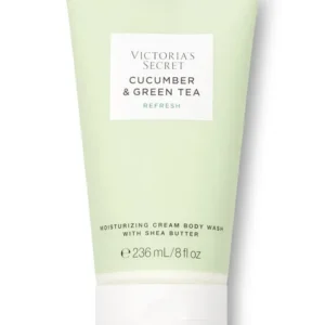Victoria's Secret Natural Beauty Moisturizing Cream Body Wash - Cucumber & Green Tea (REFRESH)