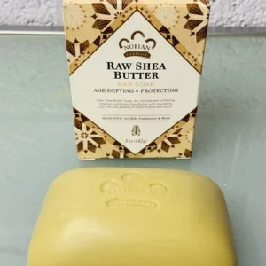 Nubian Heritage Raw Shea Butter with Soy Milk, Frankincense & Myrrh - 5oz