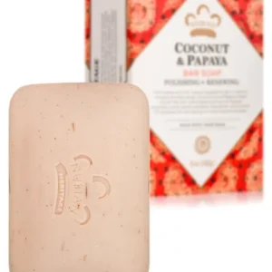 Nubian Heritage Coconut & Papaya Soap with Vanilla Bean - 5oz